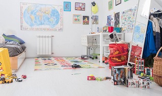 子供部屋の掃除