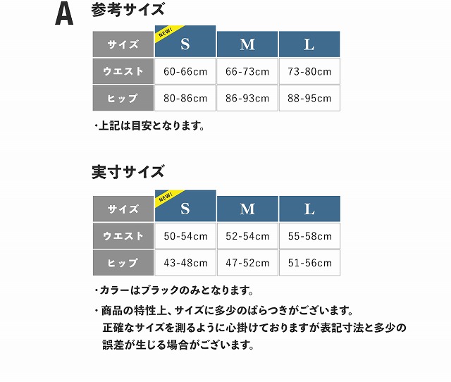 ギュギュレギンスサイズ
