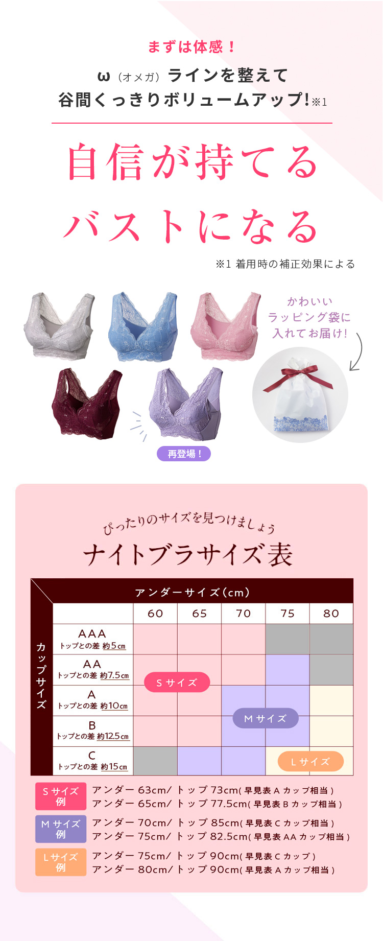 サイズ表