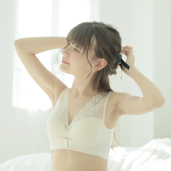 ルルクシェルくつろぎ育乳ブラ